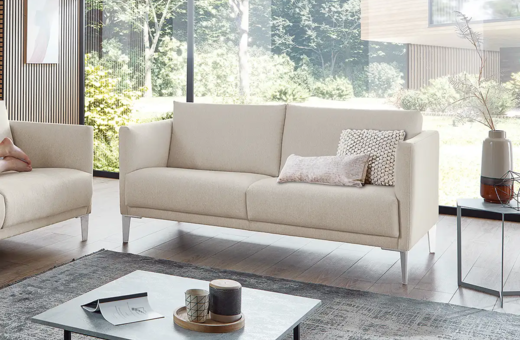 2-Sitzer Sofa Stoff • Reso Möbel